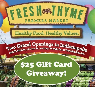 Fresh Thyme Farmers Market Gift Card Giveaway